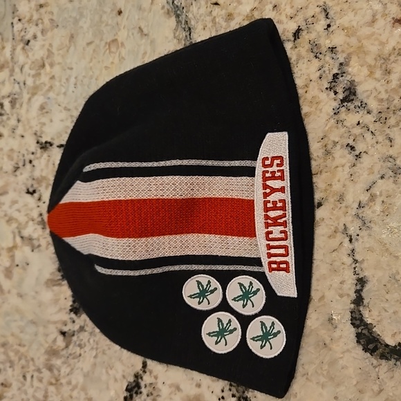 Buckeyes Black Skull Cap NWOT - Picture 7 of 8